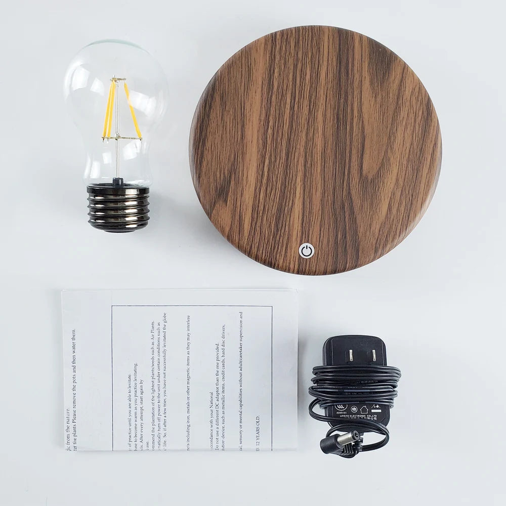 Magneettinen levitaation lampun luovuus yövalo kelluva LED -lamppu syntymäpäivälahjapöydän lampun huoneen kodinsisustusvalo