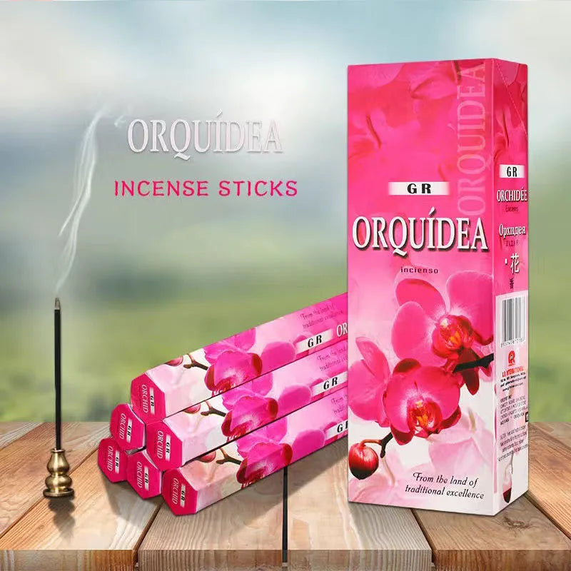 Artracyse 20 Sticks India Coconut Incense 샌들 우드 가정용 침실 화장실 화장
