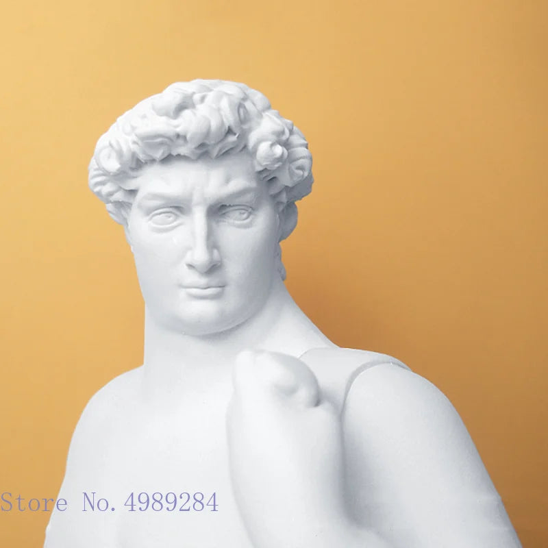 Resina de criatividade Figura escultura David obesidade FAT David Handicraft Statue