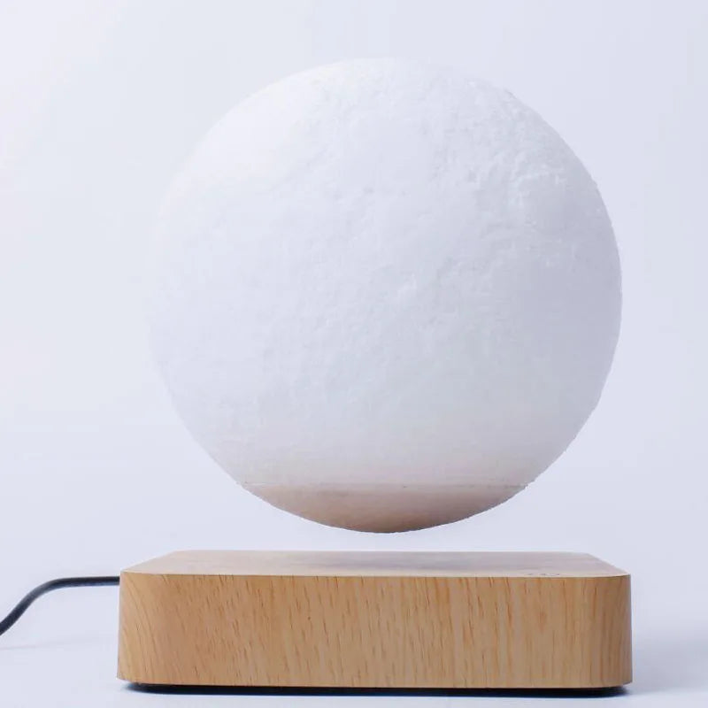 Night Light Levitating Moon Lamp Touch Magnetic Levitation Table Floating Lamp For Bedroom Decor  New Year Gift Exotic lamp