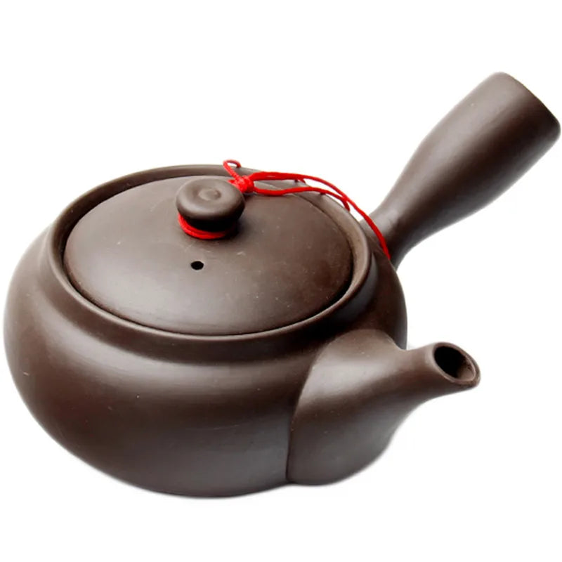 Japoński styl fioletowy gliniany ręcznie robiony herbatę chiński zestaw herbaty kreatywny biuro kung fu kettle ceramiczny rączka filtru