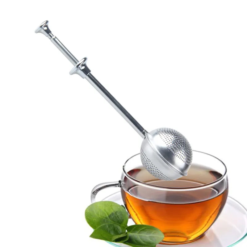 Thee infuser zeefgereedschap voor kruidenzakken infusor roestvrijstalen balla filter maker brouwartikelen diensten theeware thee -zeef