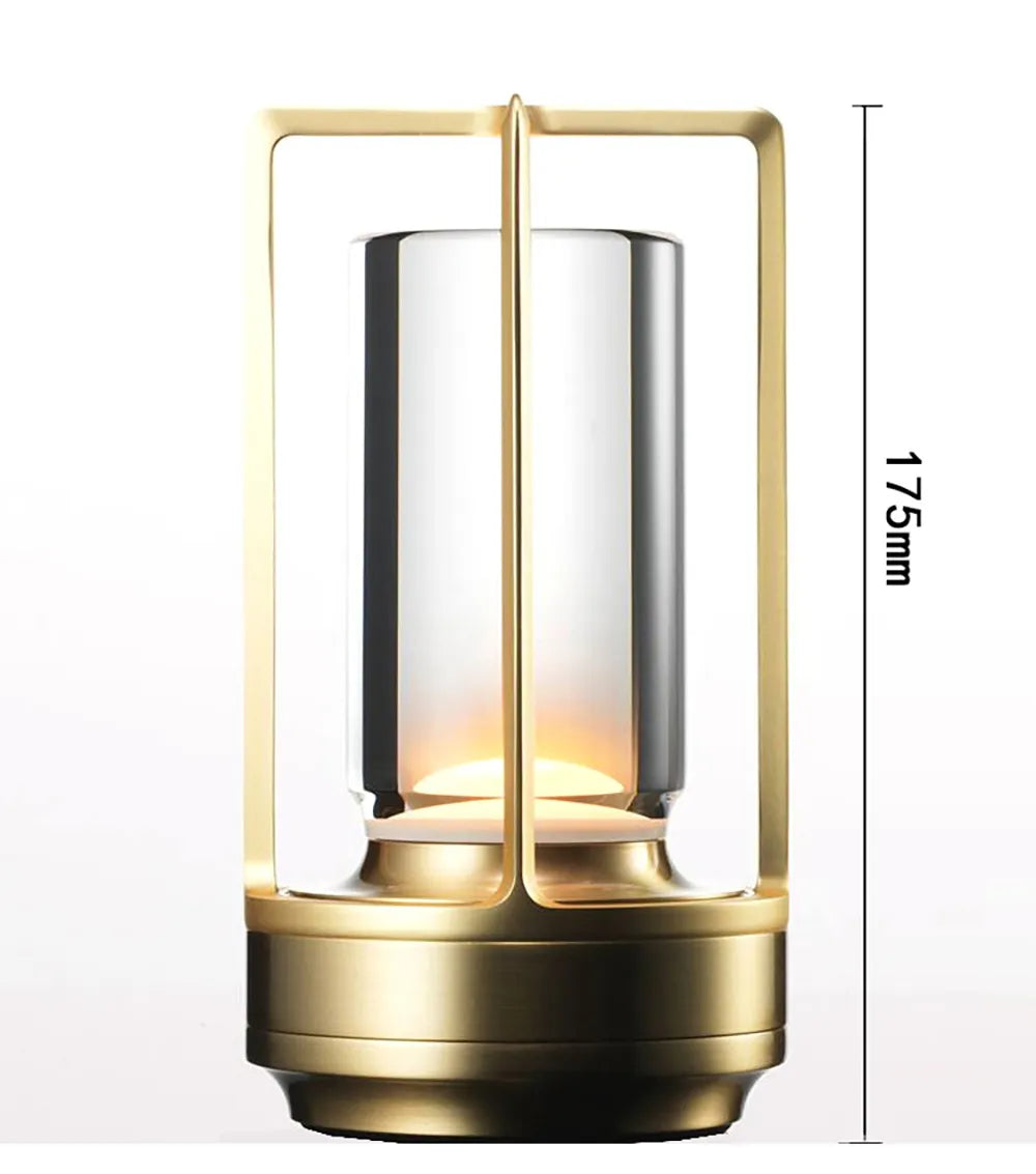 Oplaadbare kristallampje Bouttafel Slaapkamer LED TOUW TAK LAMP RESTAURING Decoratie sfeer Nachtlicht