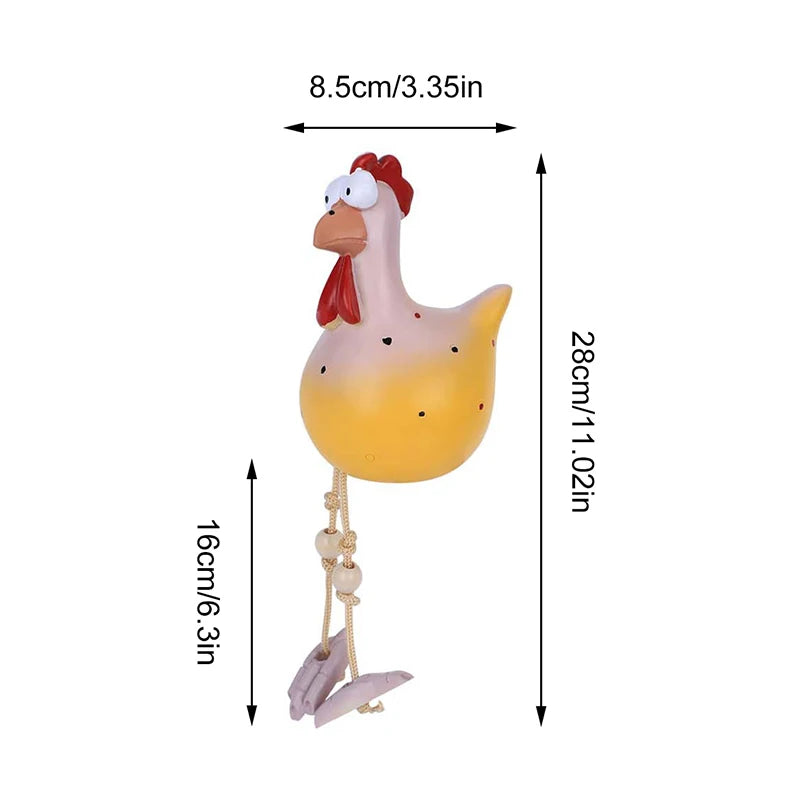 Dekorasi Pagar Pagar Ayam Lucu Patung Resin Rumah Taman Pertanian Dekorasi Halaman Ayam Ayam Patung Seni Kerajinan Halaman