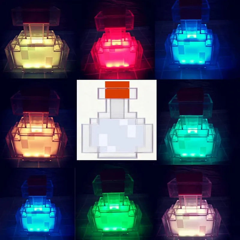 11,5 inci Brownstone obor LED lampu malam Dekorasi ruang permainan USB Rechargeable Table Light Festival Festival untuk Lampu Permainan Anak -anak