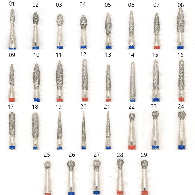 Ceramic Tungsten Nail Drill Bits Milling Cutter For Manicure Pedicure Nail Files Buffer Nails Art Equipment Accessories Tool