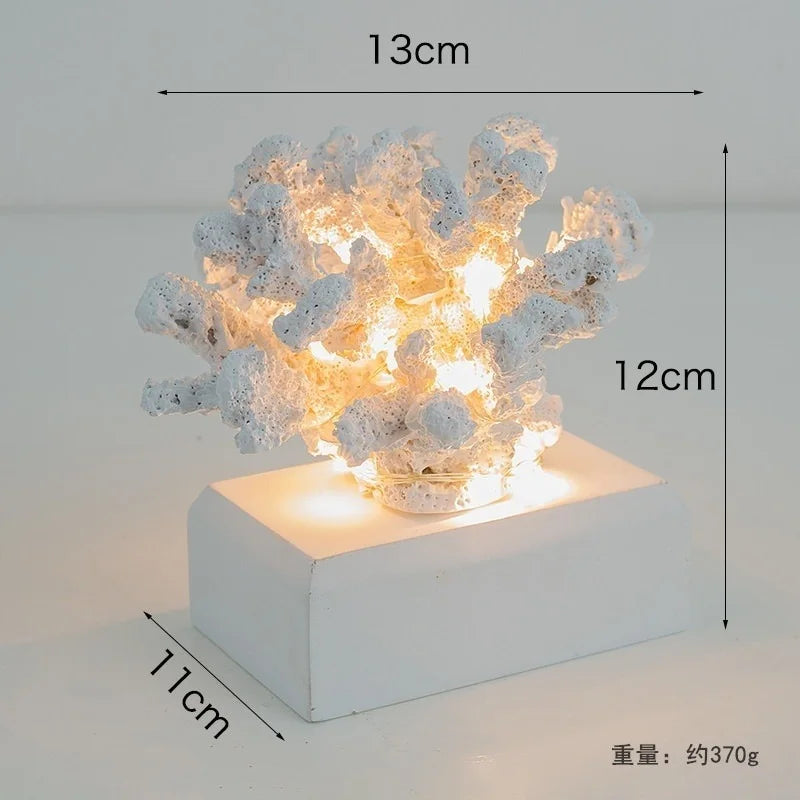 Simulation Resin Coral Decoration Home Accessories Coral Shooting Props Desk Living Room Decoration Resin Crafts