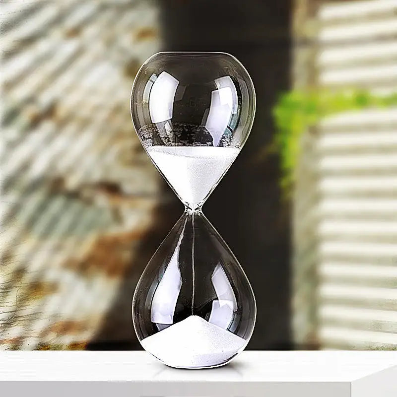 5/15/30/60 minutter Nyt nordisk glas dråbe tid timeglas timer kreativ boligdekoration håndværk dekoration Valentinsdag gave