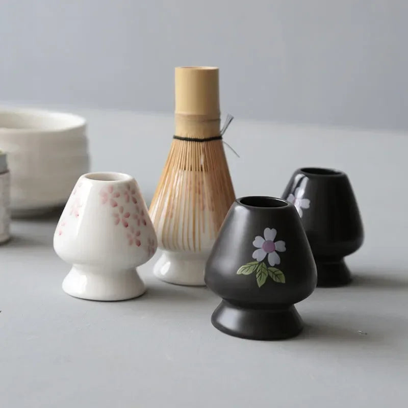 3 in 1 set matcha set in bambù frusta cucchiaino ciotola in ceramica set di tè tradizionali strumenti per la produzione di tè accessori per compleanno regali di compleanno