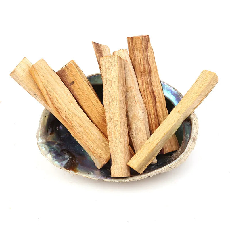5 PCS/1PCS Natural selecionado Peruan Wood Sagred Wood Bar Bar Diy Home Incense Sticks Aromaterapia Soothe Spirit Burning Sticks