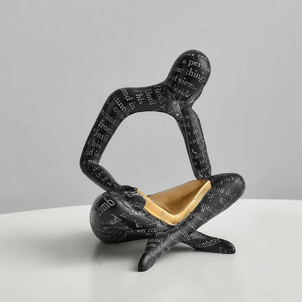 Home Living Room Decoration: Abstract Sculptures