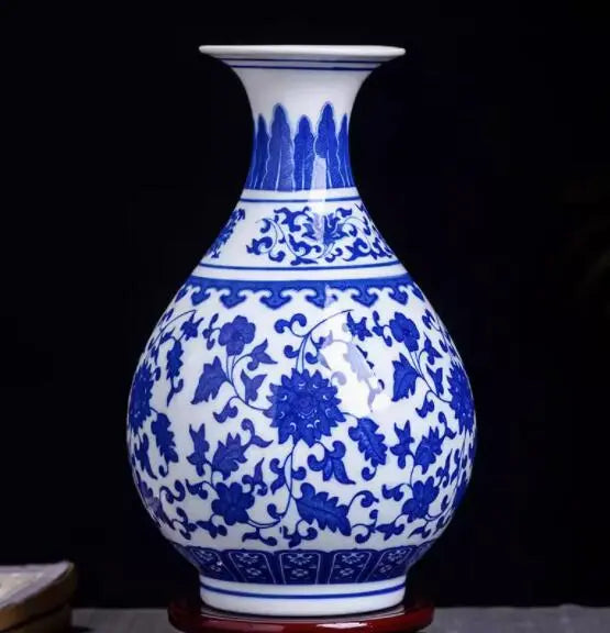 Jingdezhen keramische vaas vintage Chinese traditionele vazen ​​huizendecoratie dieren vaas fijne gladde oppervlakte -meubels artikelen