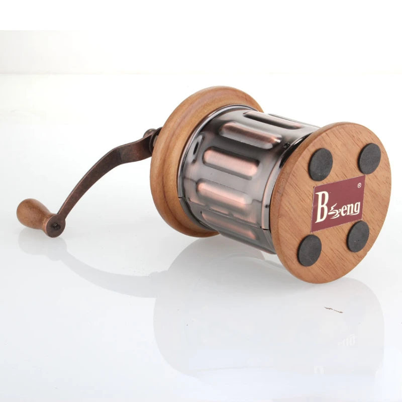 SHXING Café Classic Classic Fine Copper Plated Hand Crank Grinder Ceramic Grinding Core High Quality Coffee Grinder