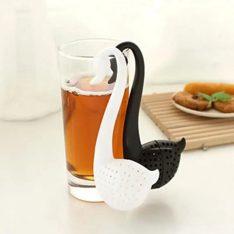 1PC Creative Swan Tea Infuser