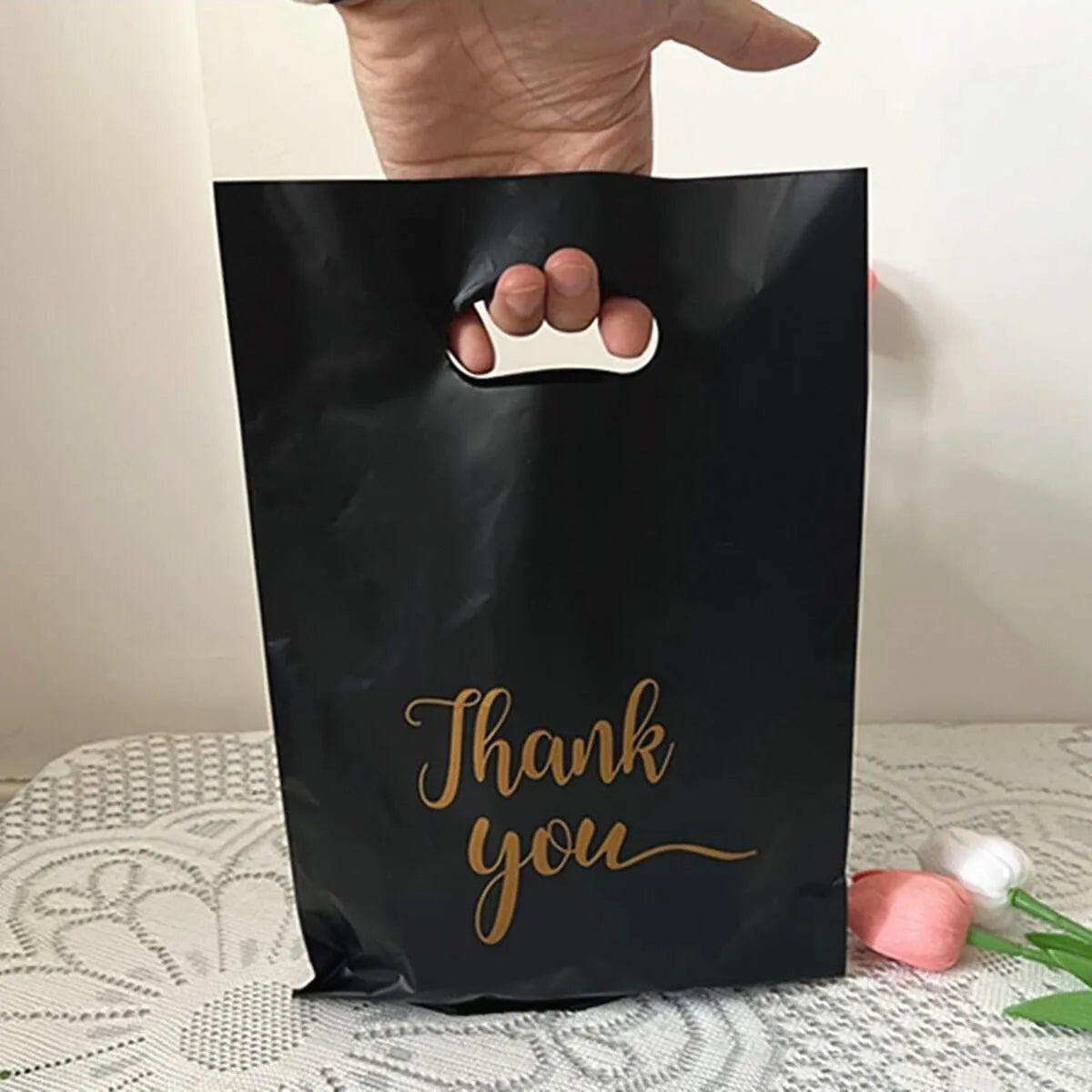 100 pezzi per feste di nozze con sacchetti regalo in plastica sacchetti regalo per biscotti borse da imballaggio di compleanno regali di matrimonio per gli ospiti decorazioni supplie
