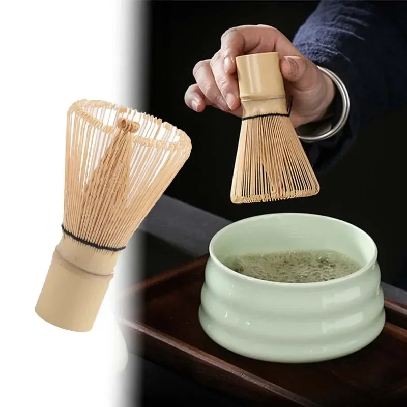 Matcha Tea Brush Baiben Li Song Dynasty Tea Commandez Blendertool Matcha Bowl Bamboo Stand Dignet à thé Brosses en bambou Brosse en bambou