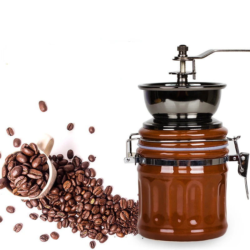 세라믹 밀봉 냄비, 수동 커피 그라인더, 드럼, 커피 그라인더 cafeteira port Á Til Coffee Grinder