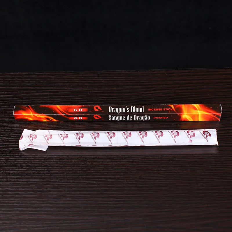 F India 200 Sticks Incense Dragon's Blood Lavender India Aromaterapi Line Herbal Insence Wang Fragrance Syarikat Kecil Bekalan