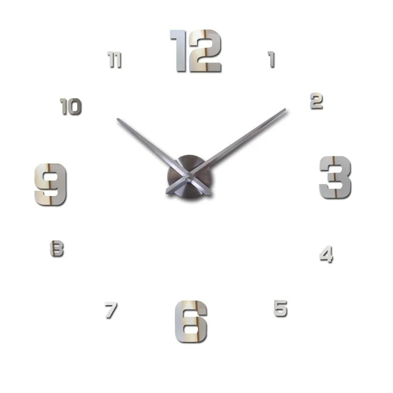 2023 Design moderno Relógio de parede grande 3D DIY Relógios relógios de moda Moda