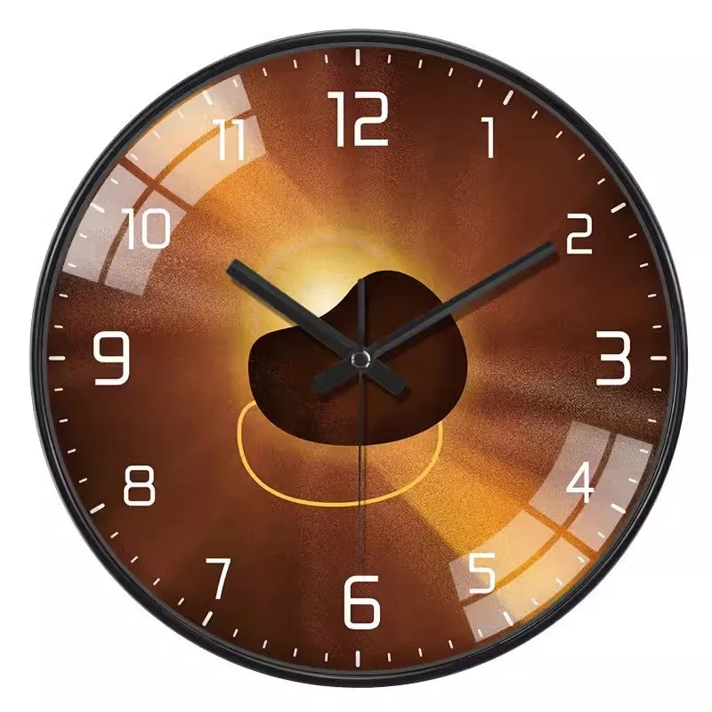 Cichy elektroniczny duży zegar ścienny dekoracyjny kreatywny zegar ściany kuchennej luksusowe dekoracje pokoju