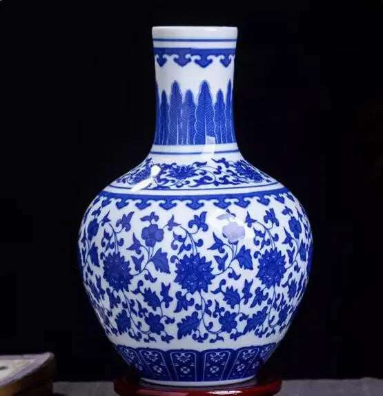 Jingdezhen keramická váza vintage čínská tradiční vázy domácí dekorace zvířecí váza jemné hladké povrchové nábytek články
