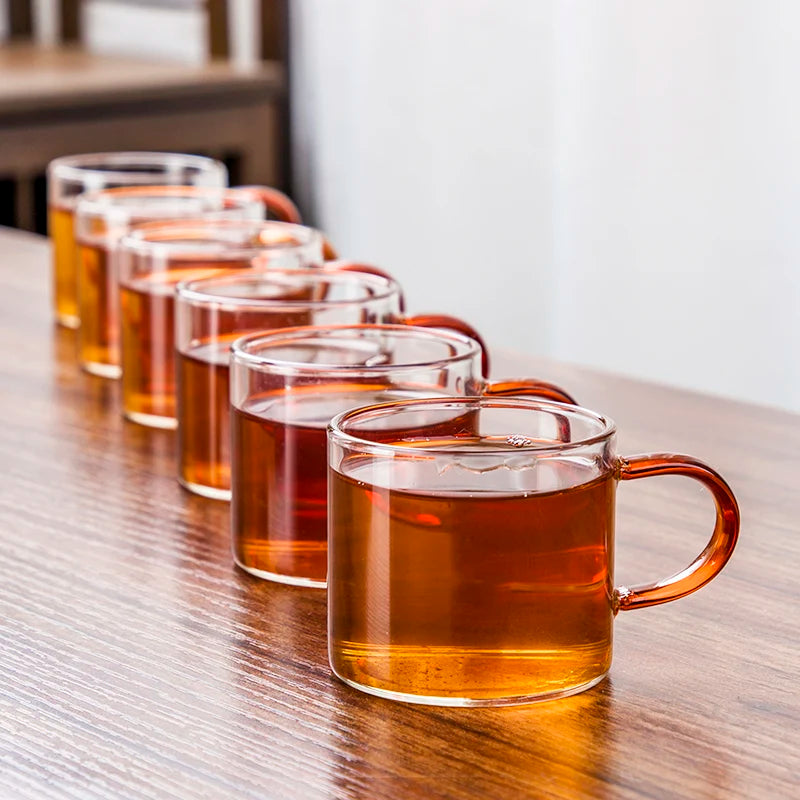 Kreativ automatisk tekanna te infuser te gör magnetisk vatten avledning värmebeständig kungfu te som dricker kinesisk glas te set