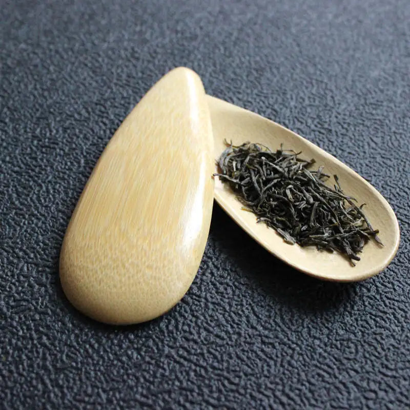 1-3pcs Bamboo Tea Scoops Kung Fu Tea Spoon saucer Black Green Tea Shovel Kitchen home afternoon tea tableware Gift For Friends