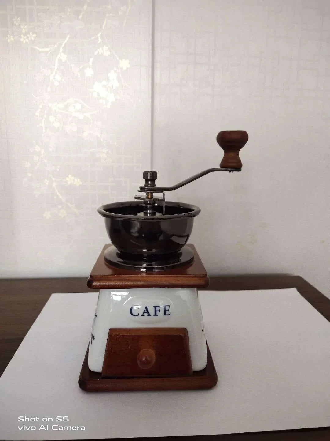 Staal slijpker Kern Hoogwaardige Handmatige Koffie Grinder Design Roestvrijstalen handvat draagbaar ontwerp Keukengerei