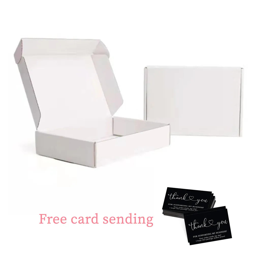 5/10 piezas/paquete de color de bricolaje Carton pequeña caja de regalo de regalos de bricolaje Bolsa de joyas de joyas se pueden personalizar 15 tamaños se pueden personalizar