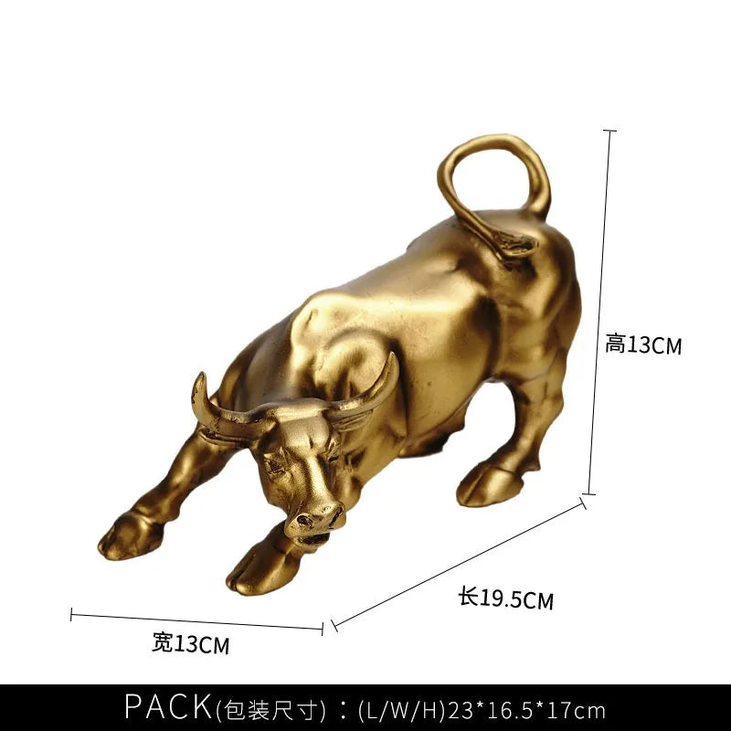 Alloy Wall Street Bull: Feng Shui Elegance