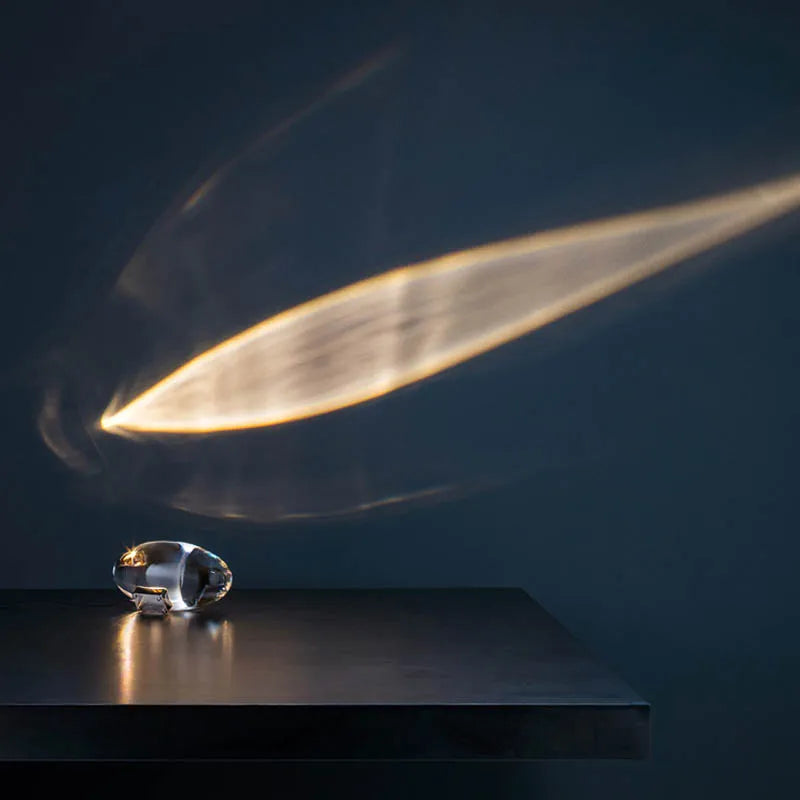 Tischlampe LED Crystal Eye des Himmels Italienisch Designer Nachttischlampen für lebende Schlafzimmer Dekor Leichte Nacht Projektor Geschenk