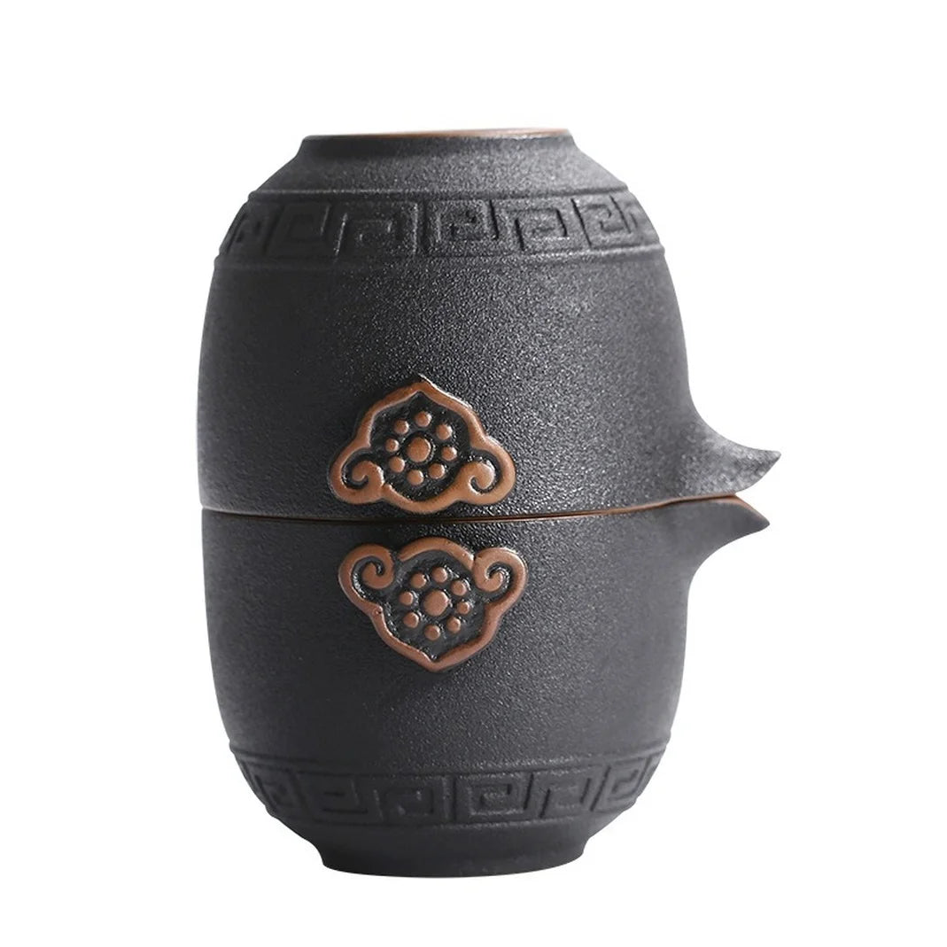 Conjunto de chá de chá de chá Conjunto de chá chinês de Kung Fu Conjunto de chá Cerâmica Porceta porcelana Conjunto de chá Gaiwan Copos de Cerimônia de chá