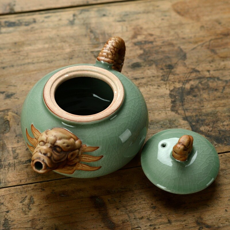 Dragon Shi Piao Teapot | Teh Teapot Cina