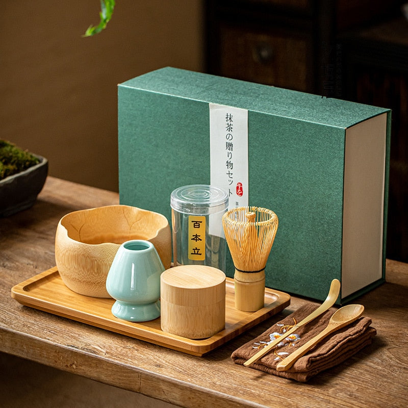 Bamboo Tea Ceremony Utensil Set 