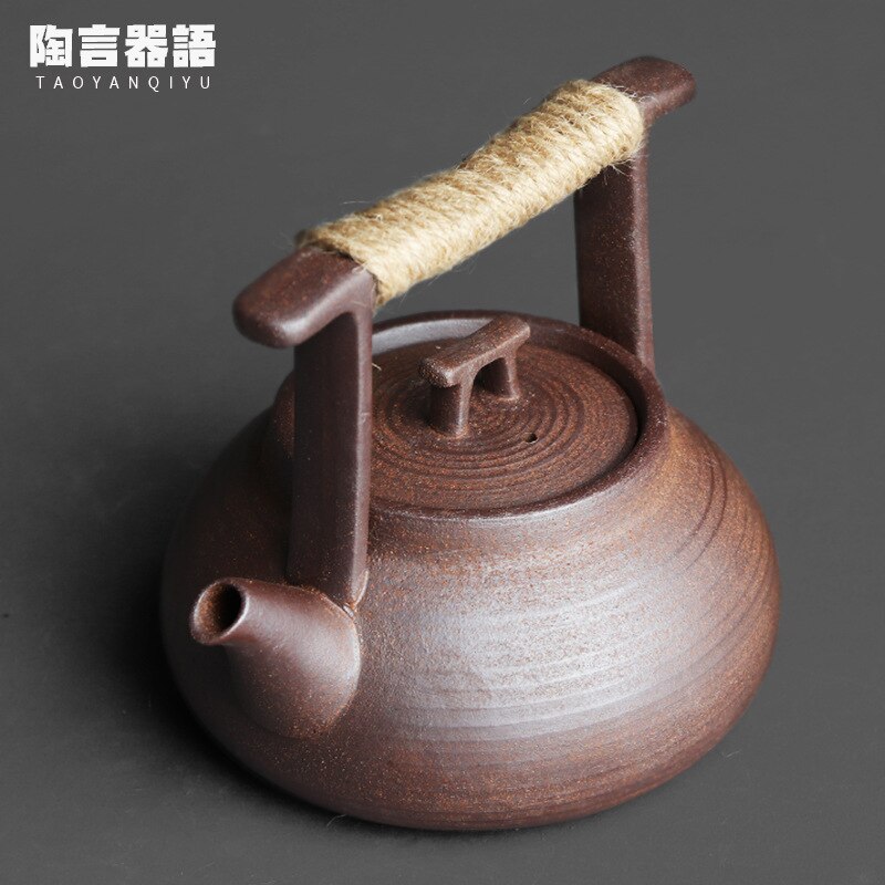 Ręcznie robiony czajniczka w stylu japońskiego
