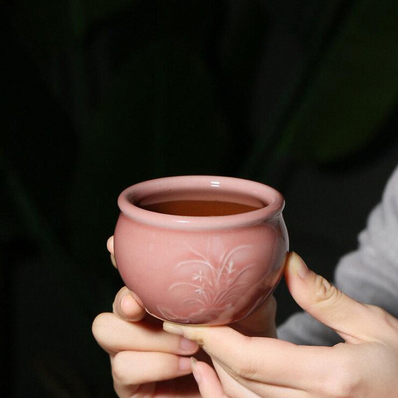 Copa de chá em cerâmica chinesa/tigela de chá