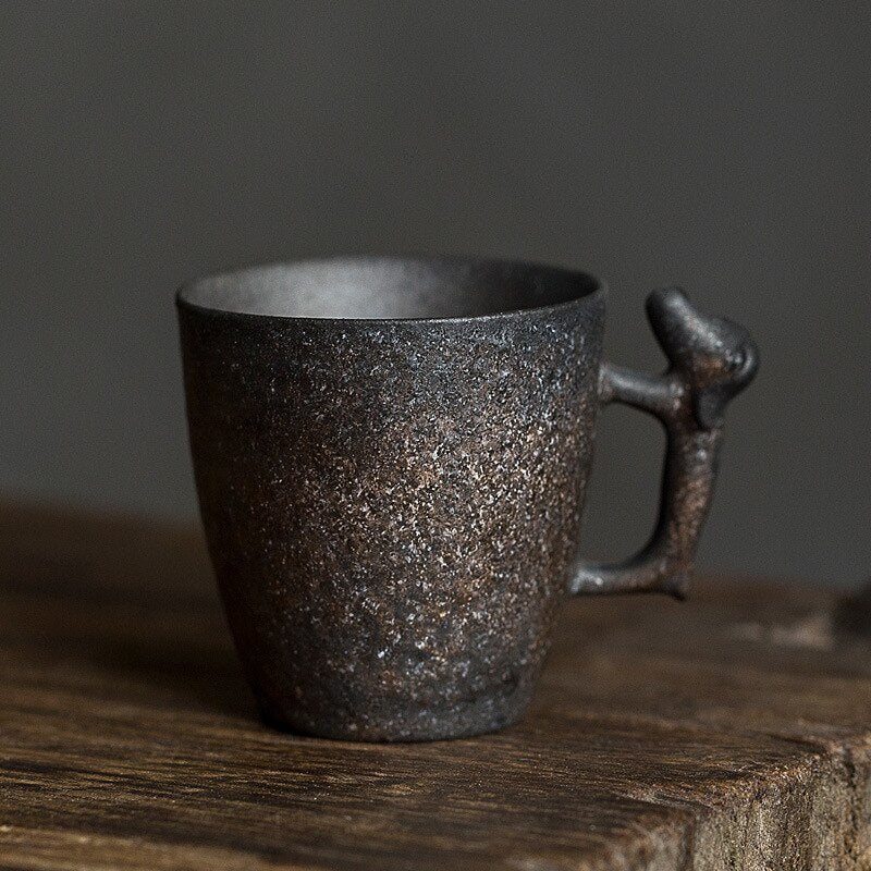 Xícara de chá japonesa de cerâmica criativa