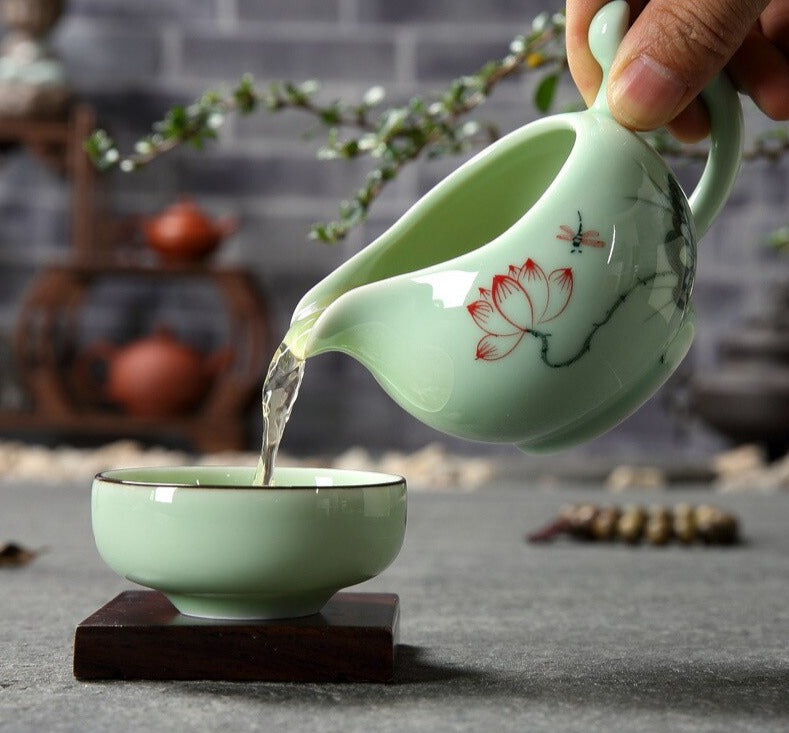 Porcelain Chinese Tea Set 