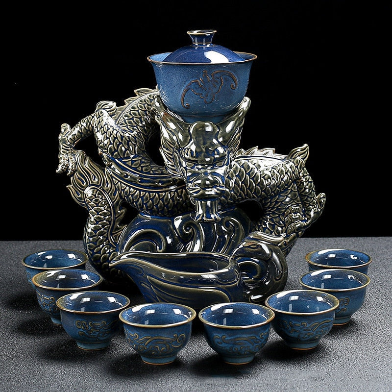 Dragon Ceramics Tea Set