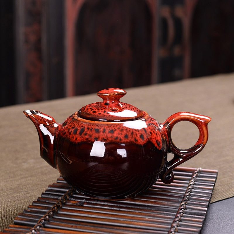 Käsintehty Jun Yao kiinalainen teekannu
