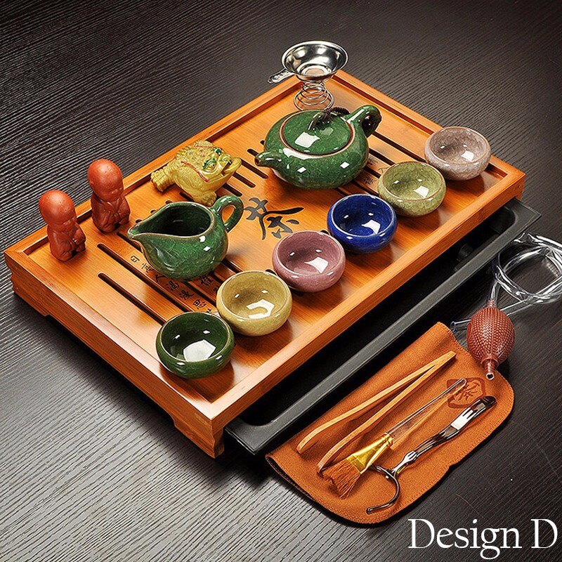 Yixing Jingdezhen Purple Clay Kung Fu Tea Set