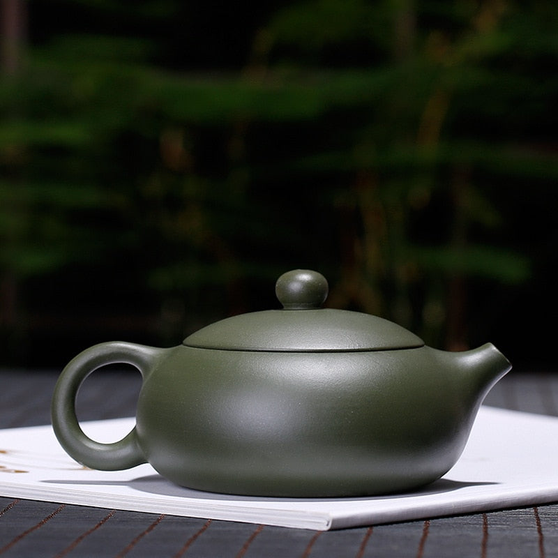 Yixing Green Da Hong Pao Clay Chinese Teapot