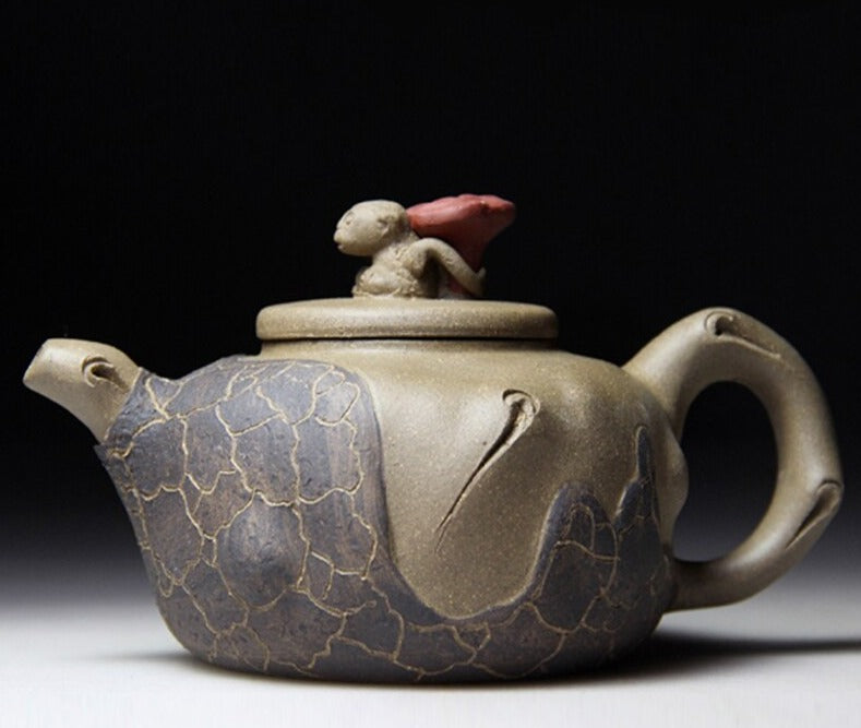 Yixing Frühling authentischer handgefertigter Teekanne