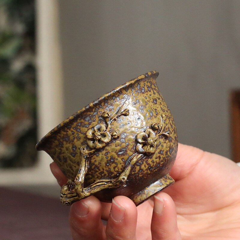 Kung fu teh keramik prem buatan tangan