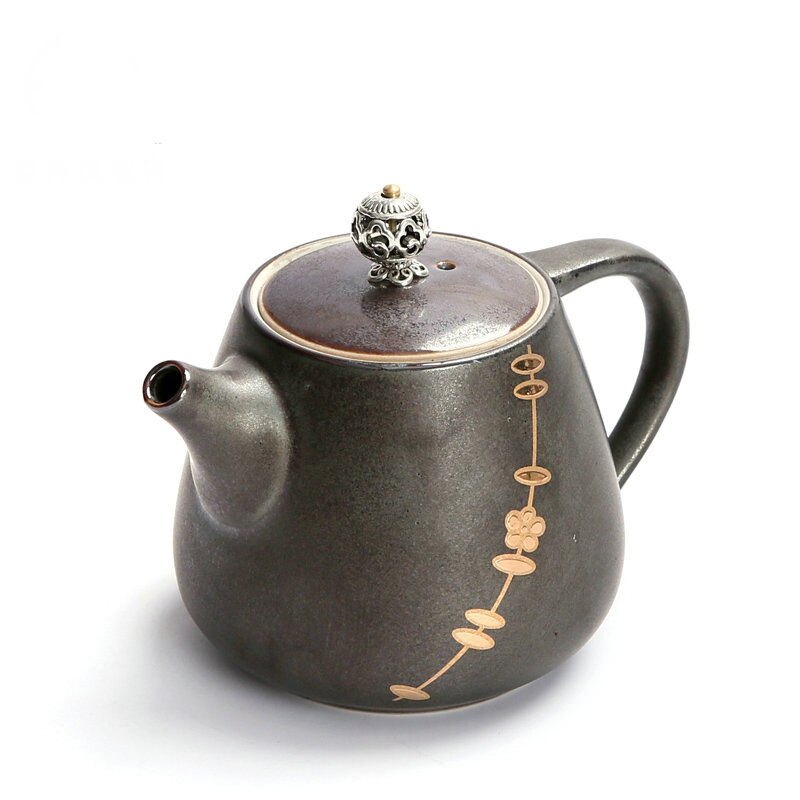 Chińskie ręcznie malowane ceramiczne garnki herbaty | Tradycyjny chiński zestaw czajników