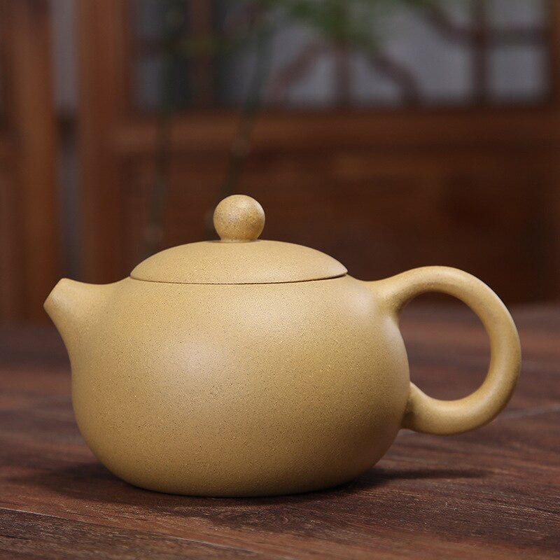Yixing Clay Xi Shi Peony handgefertigte chinesische Teekanne