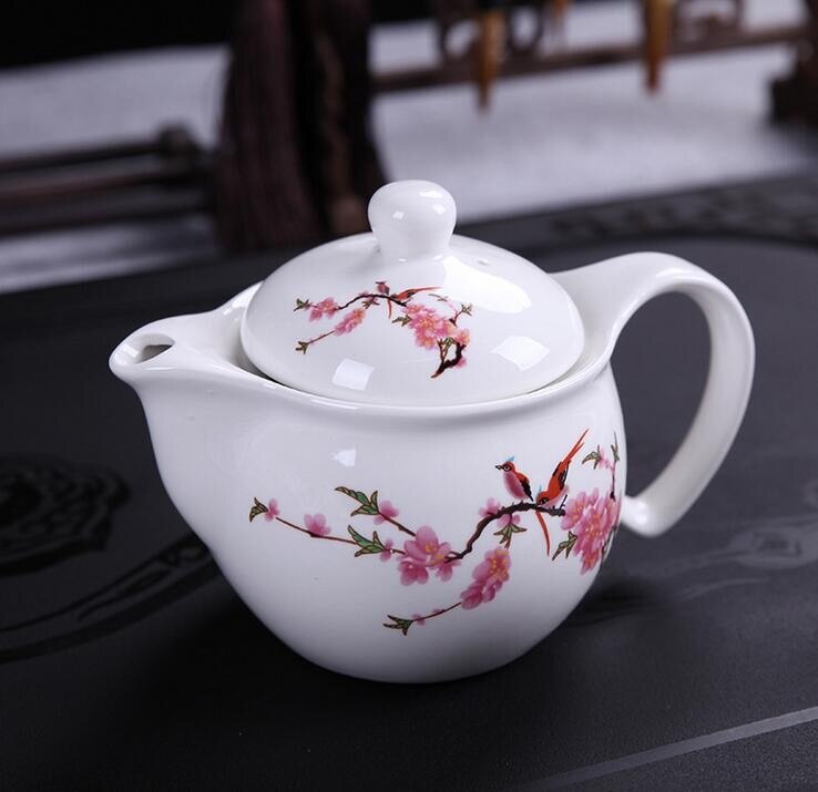 Ceramiczny czajnik | Okrągły czajniczka porcelanowa