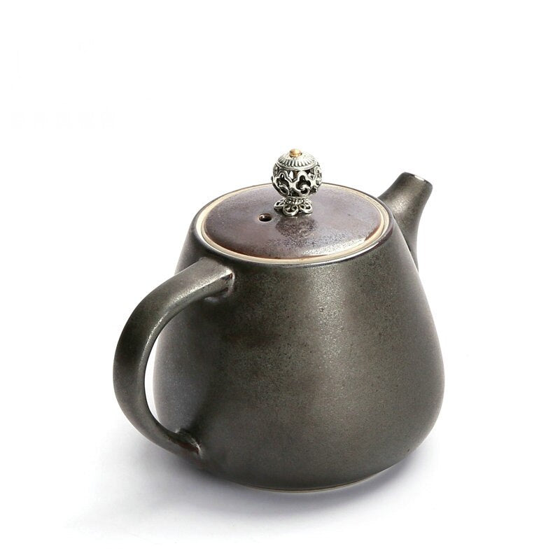 Chinesische handbemalte Keramik -Tee -Töpfe | Traditioneller chinesischer Teekanne Set