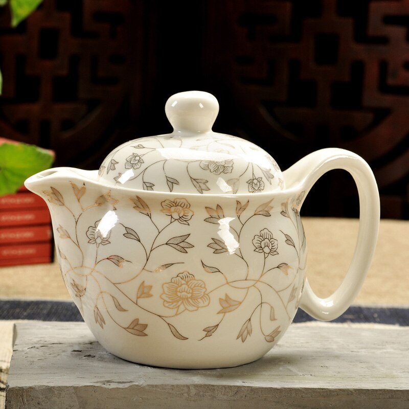 Tetera de dragón chino de porcelana Jingdezhen