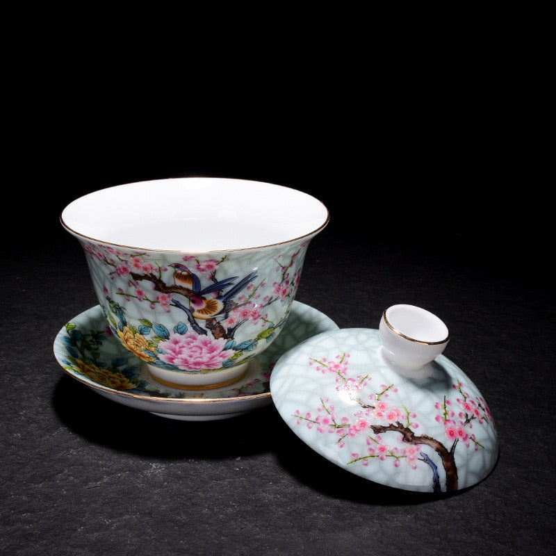 Un Gaiwan chinois traditionnel